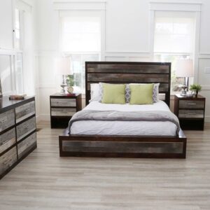 Rustic Panel Bed